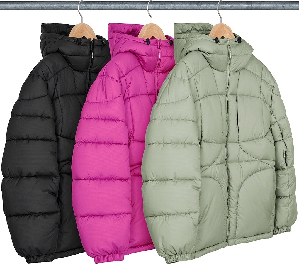 Warp Hooded Puffy Jacket